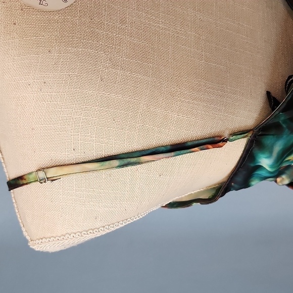 Pretty Little Thing cowlneck ruched midi slip dress - Picture 11 of 12